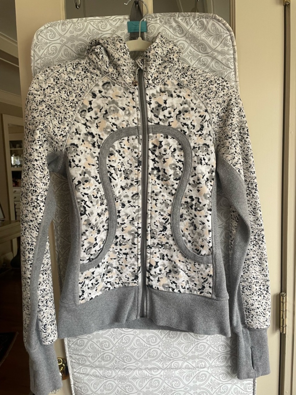 Lululemon Leopard Full-Zip Hoodie